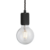 Knurled Edison Pendant Light - 1 Wire