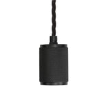 Knurled Edison Pendant Light - 1 Wire