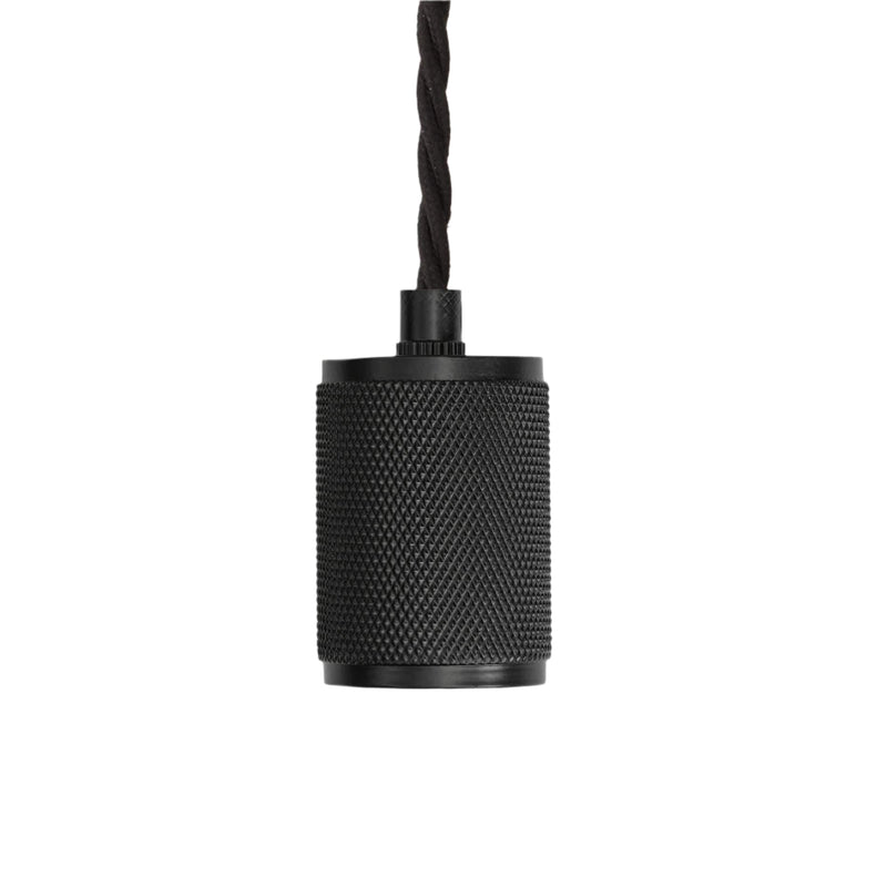 Knurled Edison Pendant Light - 1 Wire