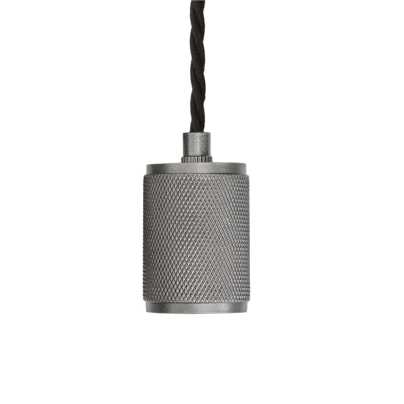 Knurled Edison Pendant Light - 1 Wire