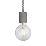 Knurled Edison Pendant Light - 1 Wire