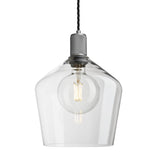 Knurled Glass Schoolhouse Pendant - 10 Inch