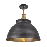 Brooklyn Dome Semi Flush Mount - 13 Inch