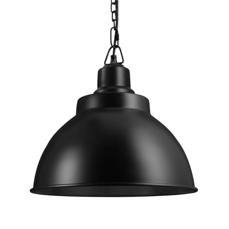 Brooklyn Dome Pendant Light - 13 Inch - Chain Holder