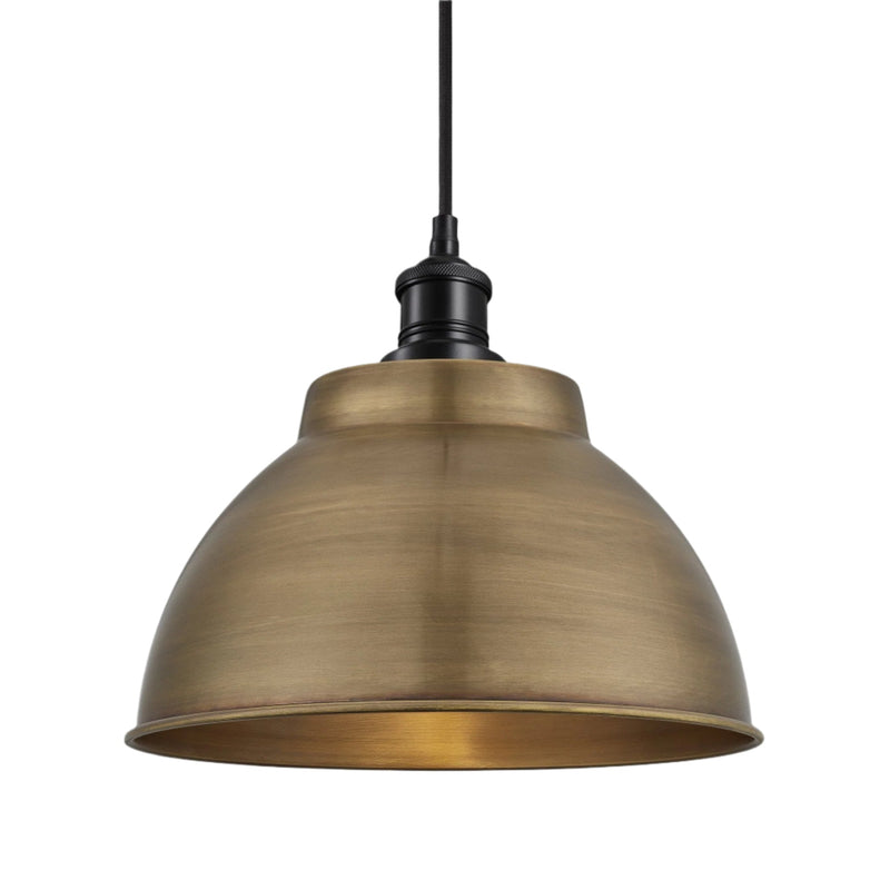 Brooklyn Dome Pendant Light - 13 Inch
