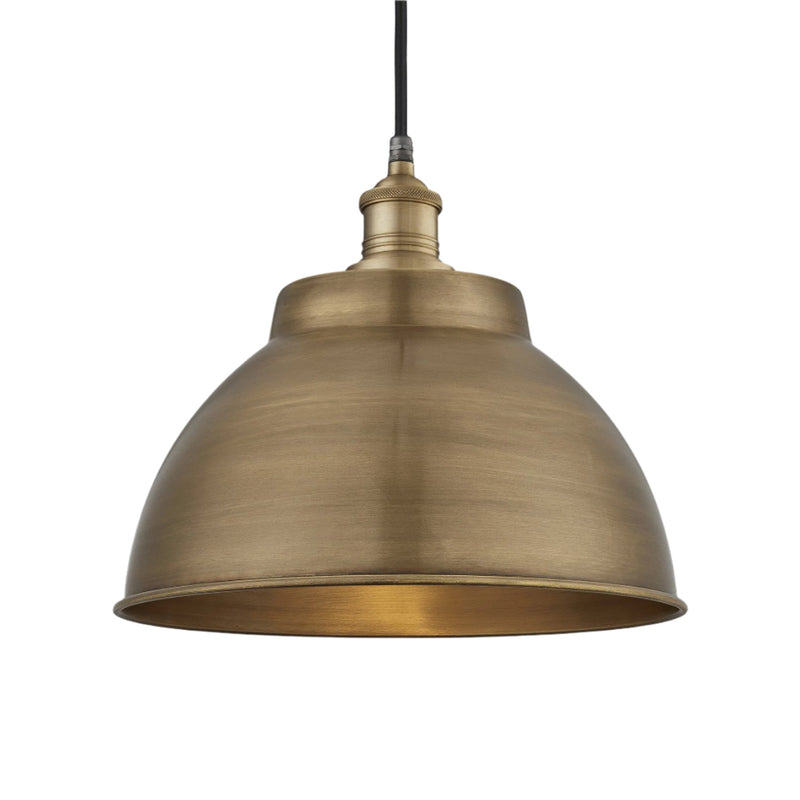 Brooklyn Outdoor & Bathroom Dome Pendant - 13 Inch