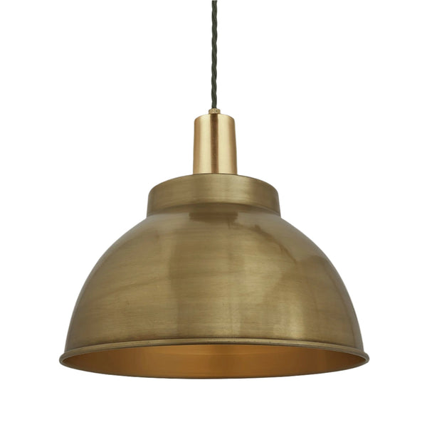 Sleek Dome Pendant - 13 Inch