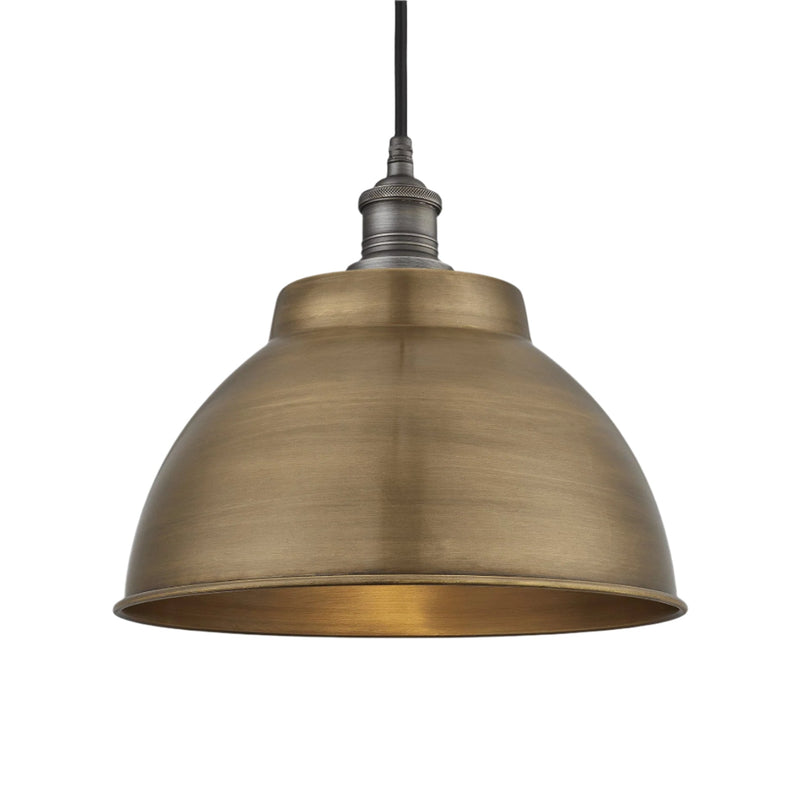 Brooklyn Outdoor & Bathroom Dome Pendant - 13 Inch