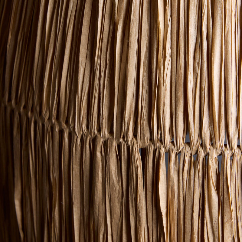 Raffia Ceiling Pendant Light - Bell