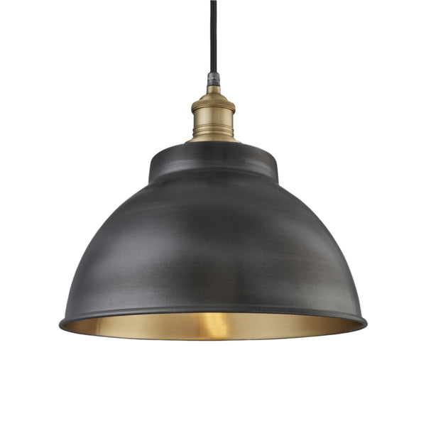 Brooklyn Outdoor & Bathroom Dome Pendant - 13 Inch