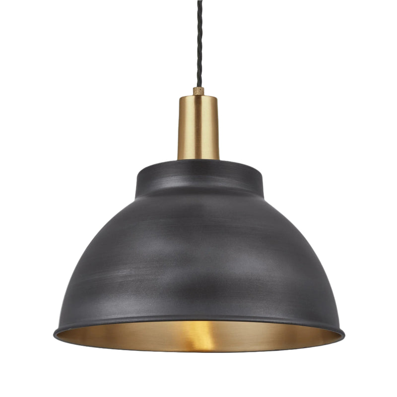 Sleek Dome Pendant - 13 Inch