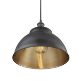 Brooklyn Outdoor & Bathroom Dome Pendant - 13 Inch