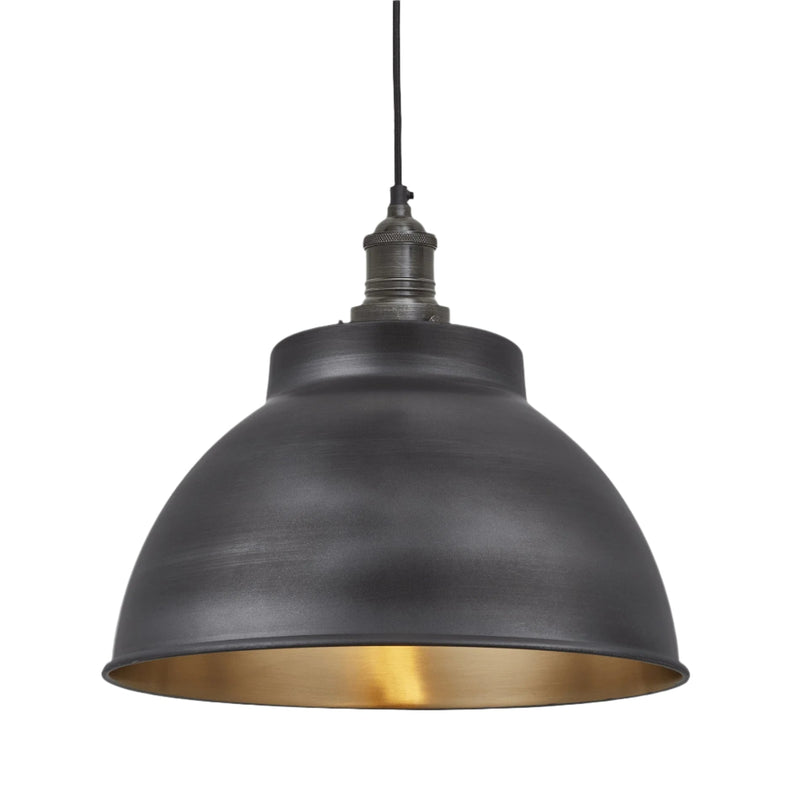 Brooklyn Dome Pendant Light - 13 Inch
