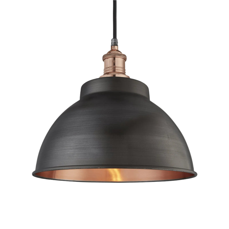 Brooklyn Outdoor & Bathroom Dome Pendant - 13 Inch