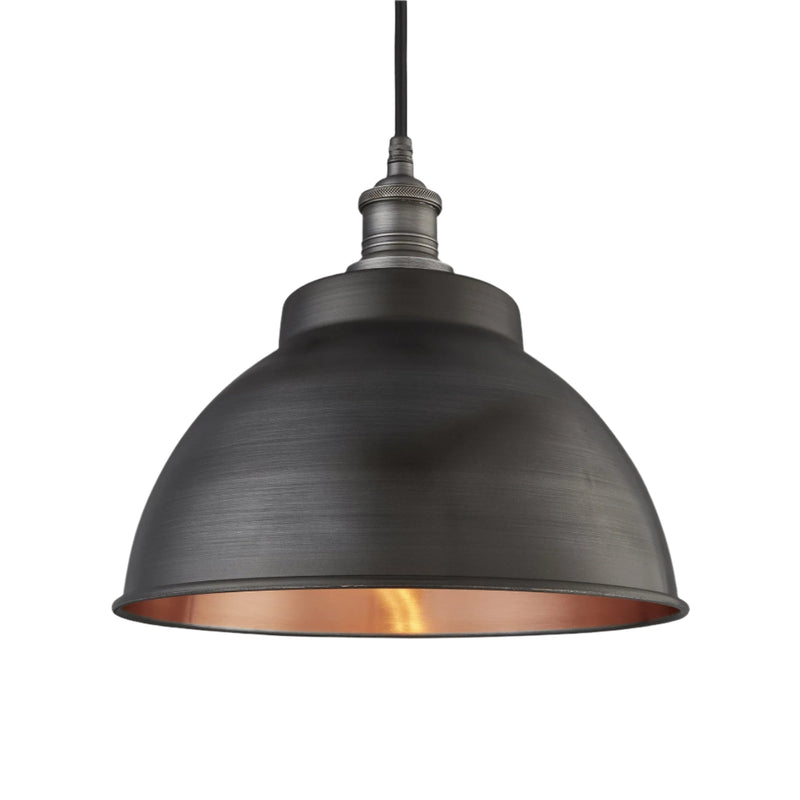Brooklyn Outdoor & Bathroom Dome Pendant - 13 Inch