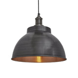 Brooklyn Dome Pendant Light - 13 Inch