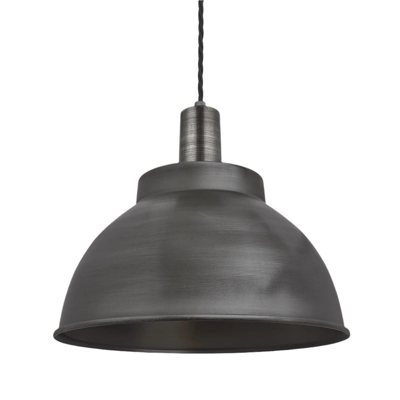 Sleek Dome Pendant - 13 Inch
