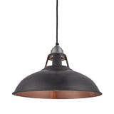 Old Factory Slotted Pendant - 15 Inch