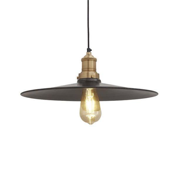 Brooklyn Flat Pendant Light - 15 Inch