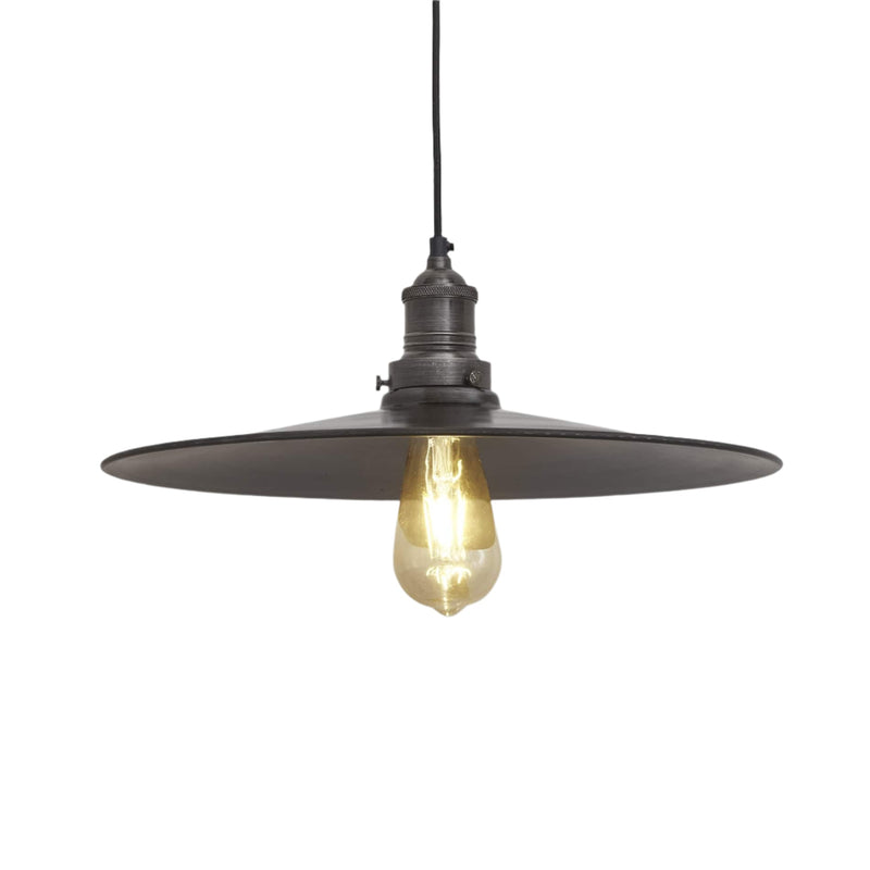 Brooklyn Flat Pendant Light - 15 Inch