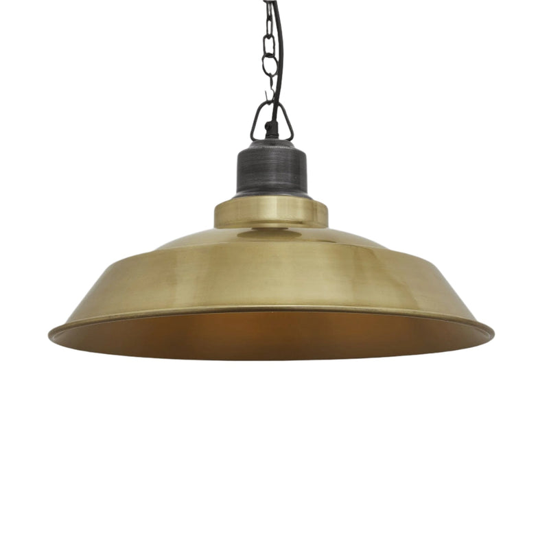 Brooklyn Step Pendant Light - 16 Inch - Chain Holder