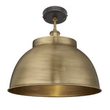 Brooklyn Dome Semi Flush Mount - 17 Inch