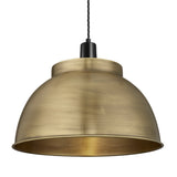 Sleek Dome Pendant Light - 17 Inch