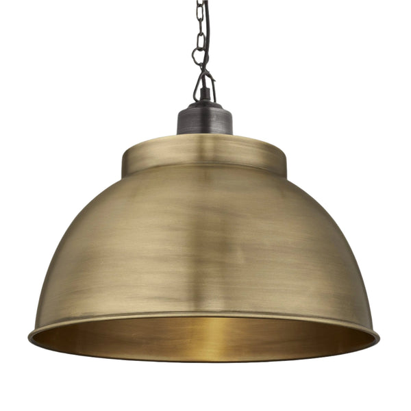 Brooklyn Dome Pendant - 17 Inch - Chain Holder