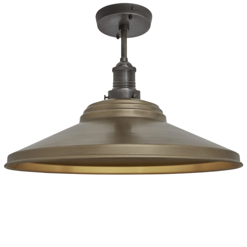 Brooklyn Giant Step Semi Flush Mount - 18 Inch