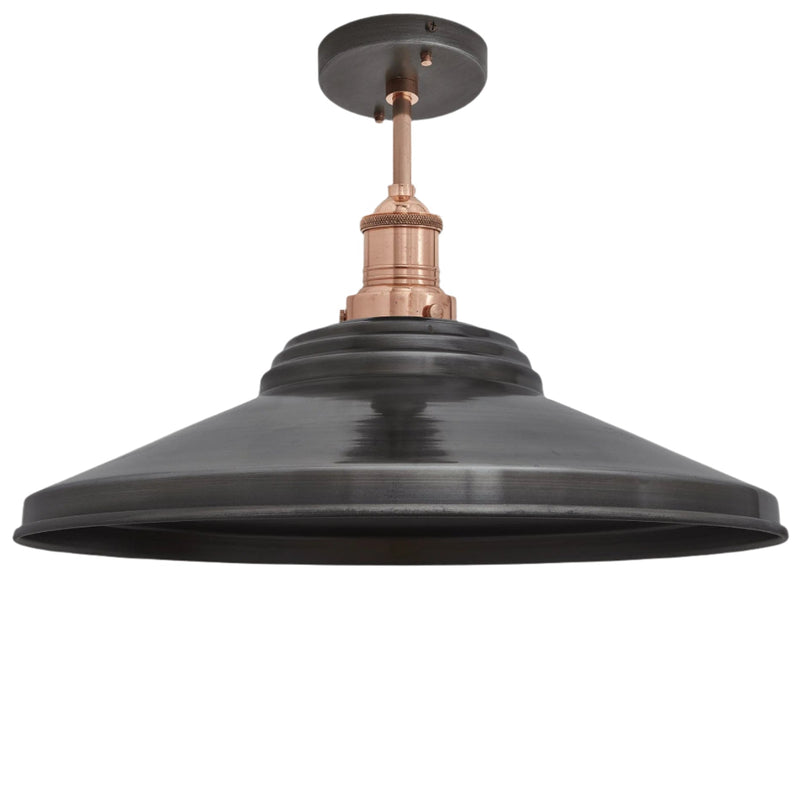 Brooklyn Giant Step Semi Flush Mount - 18 Inch