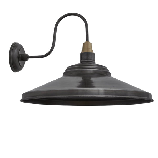 Swan Neck Giant Step Wall Light - 18 Inch