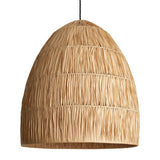 Raffia Ceiling Pendant Light - Bell
