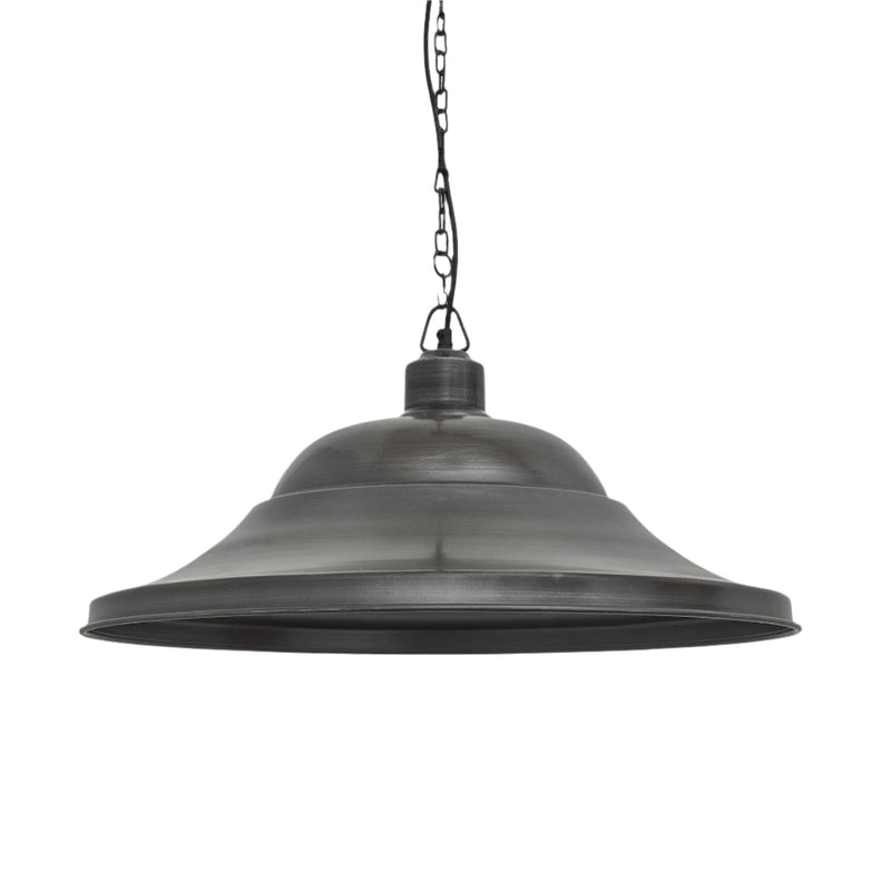Brooklyn Giant Hat Pendant - 21 Inch - Pewter - Chain Holder