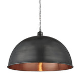 Brooklyn Giant Dome Pendant - 24 Inch - Chain Holder