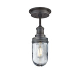 Brooklyn Outdoor & Bathroom Semi Flush Mount