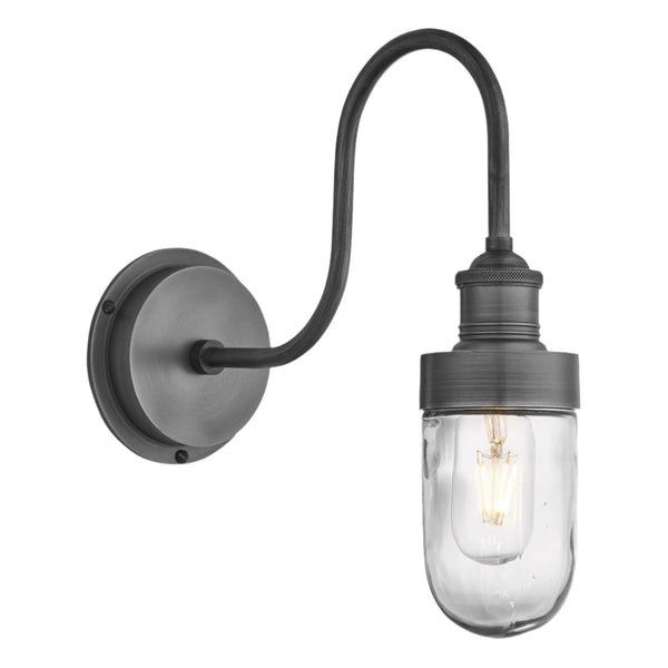 Swan Neck Outdoor & Bathroom Wall Light