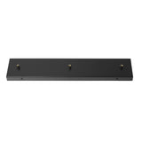 Knurled Edison Cluster Lights - Wire - Black
