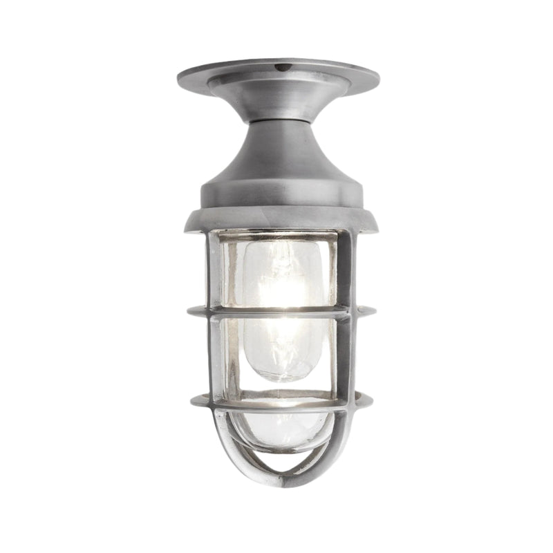 Bulkhead Outdoor & Bathroom Marine Flush Mount - 4 Inch - Gunmetal