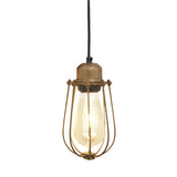 Orlando Wire Cage Pendant - 4 Inch