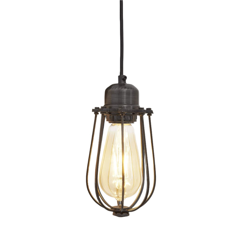 Orlando Wire Cage Pendant - 4 Inch