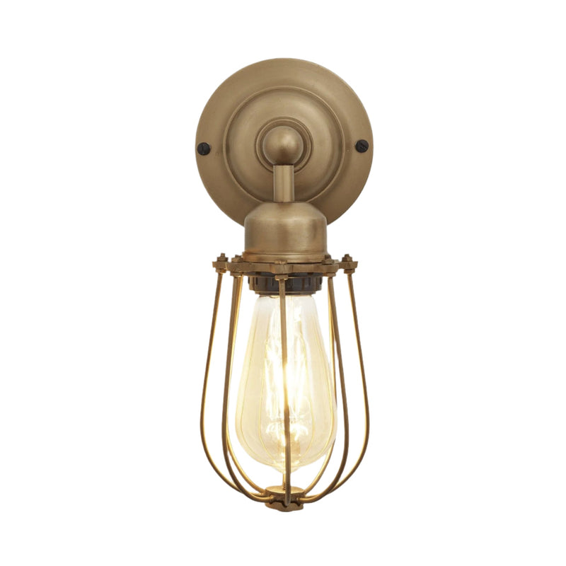 Orlando Wire Cage Wall Light - 4 Inch