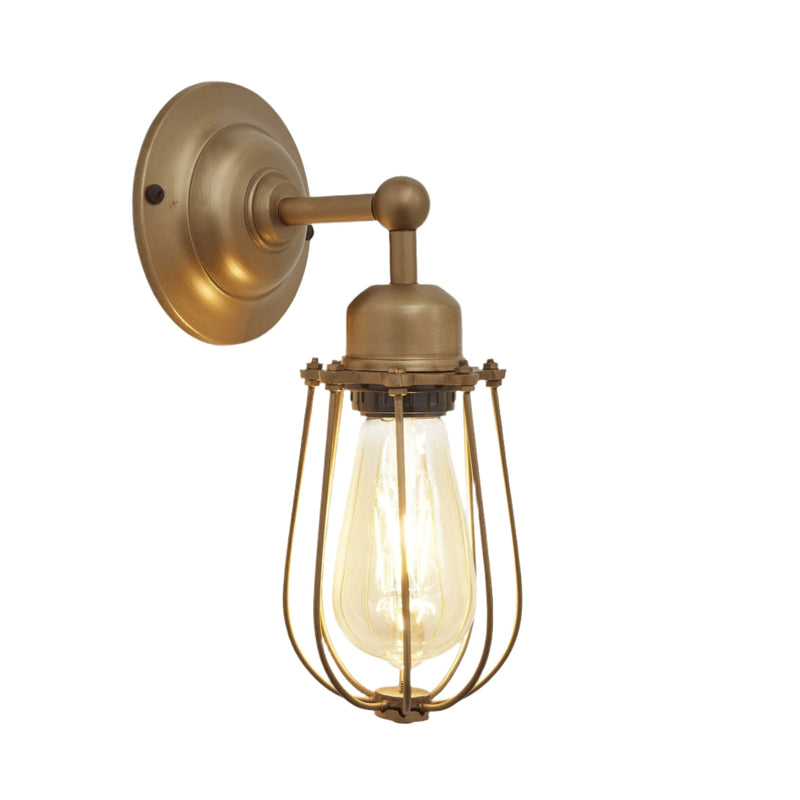 Orlando Wire Cage Wall Light - 4 Inch