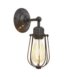 Orlando Wire Cage Wall Light - 4 Inch