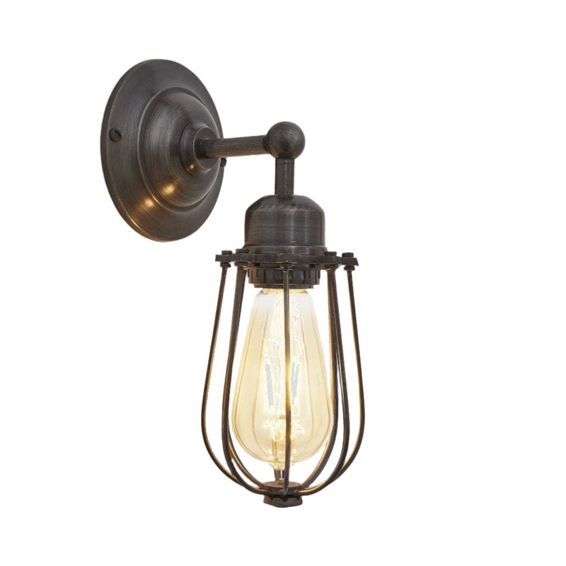 Orlando Wire Cage Wall Light - 4 Inch