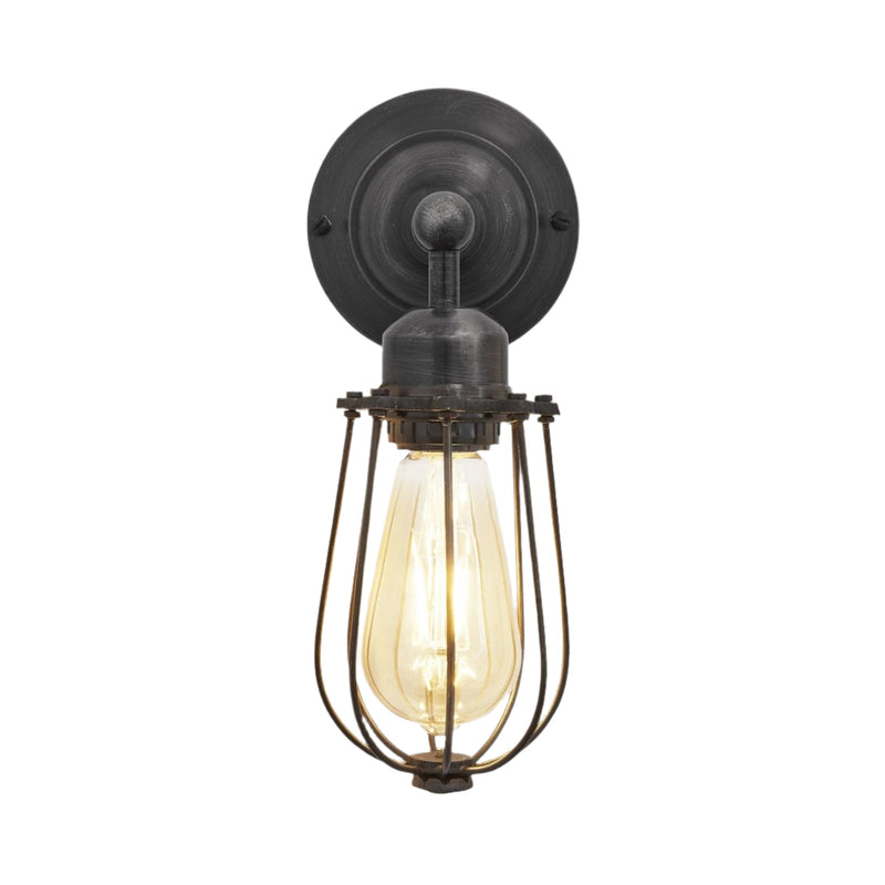 Orlando Wire Cage Wall Light - 4 Inch