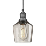 Brooklyn Glass Schoolhouse Pendant Light - 5.5 Inch