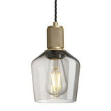 Knurled Glass Schoolhouse Pendant - 5.5 Inch