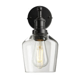 Brooklyn Glass Schoolhouse Wall Light - 5.5 Inch