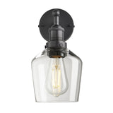 Brooklyn Glass Schoolhouse Wall Light - 5.5 Inch