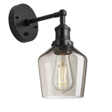 Brooklyn Glass Schoolhouse Wall Light - 5.5 Inch